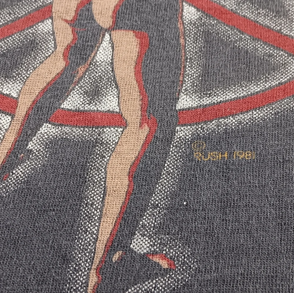 Vintage 1981 Rush Tee - Picture 3 of 12